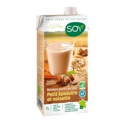 BOISSON SOJA PETIT EPEAUTRE NOISETTE 1L