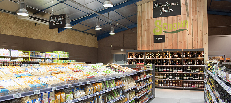 epicerie 100% bio et local
