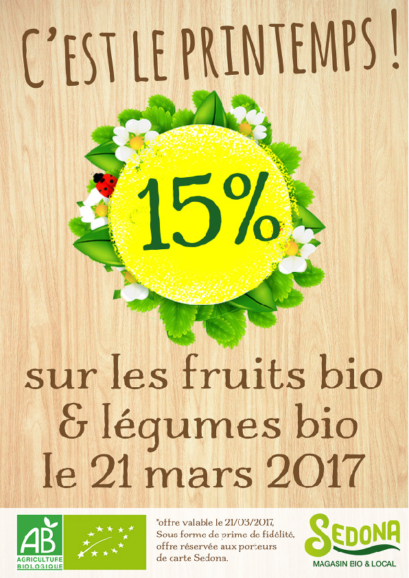 C'est le printemps chez Sedona !